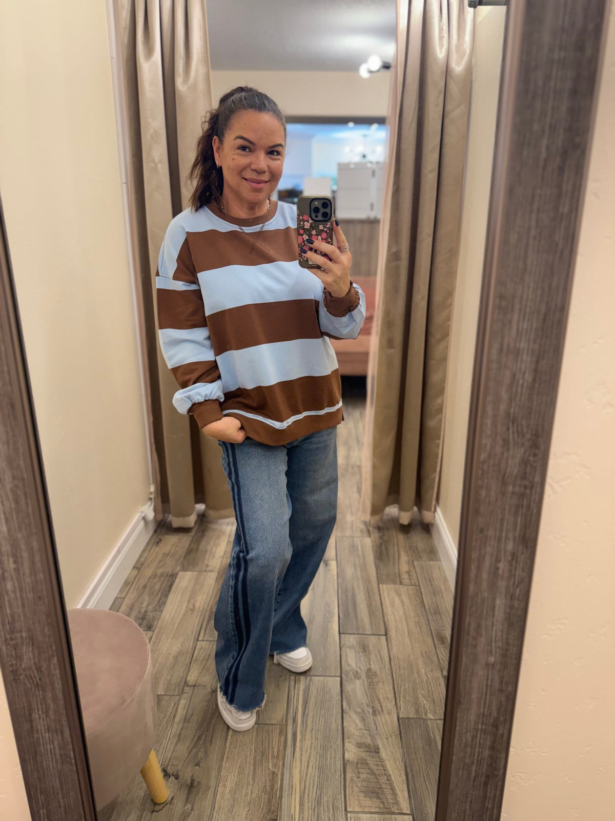 Cocoa & Clouds Henley Top