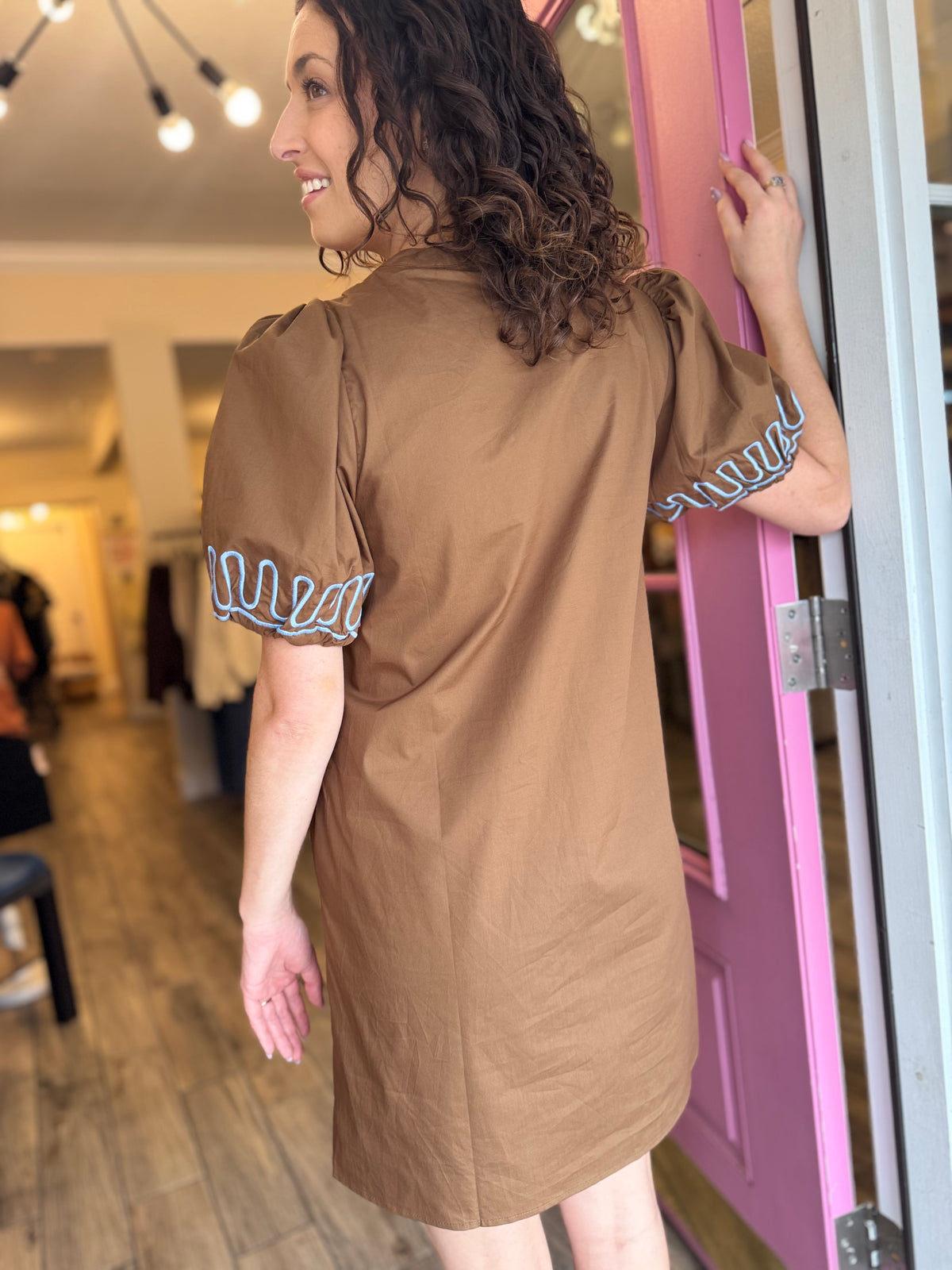 Cinnamon Social Mini Dress