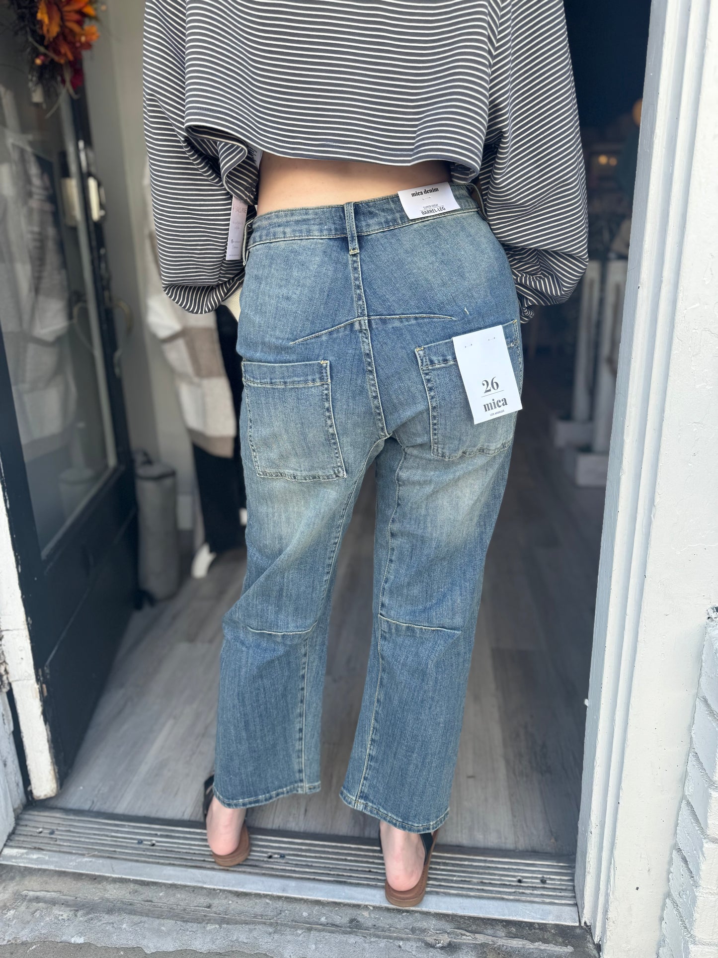 The Birdie Barrel Jeans