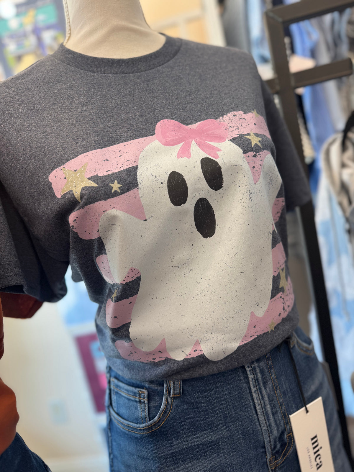 Bow-tiful Ghost Tee