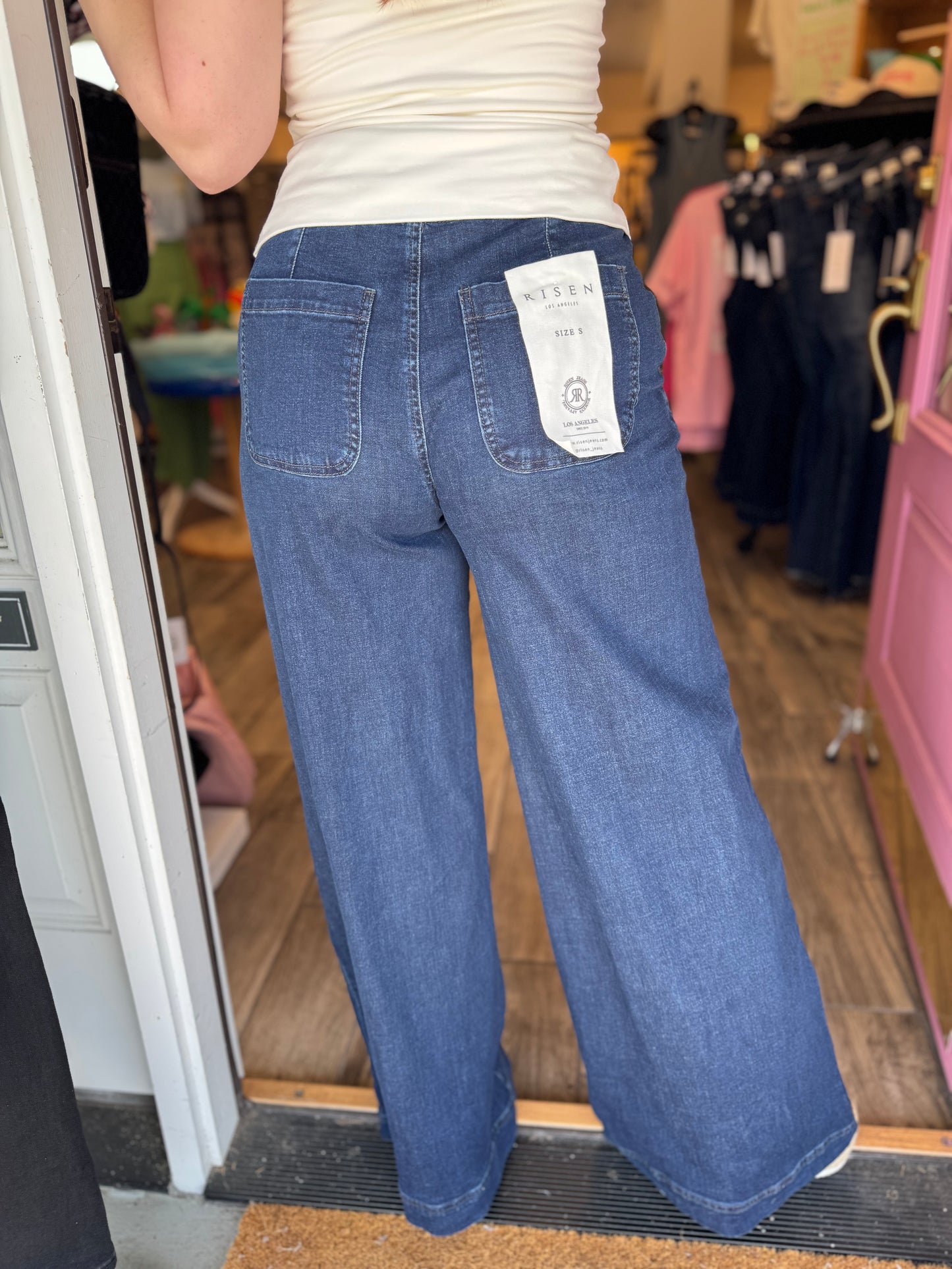 The Willa Wide Leg Jeans