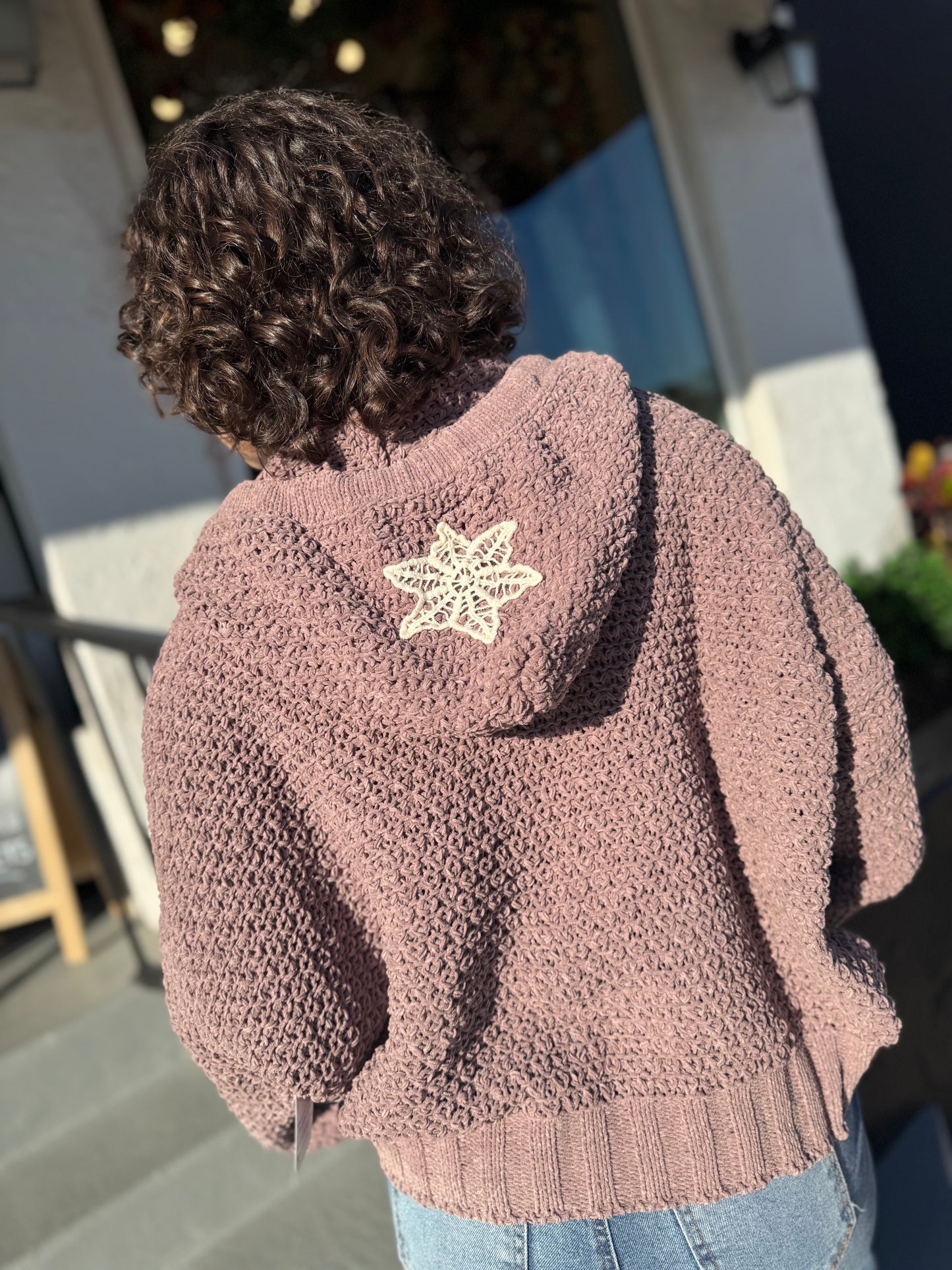 The Stargazer Crochet Zip Up