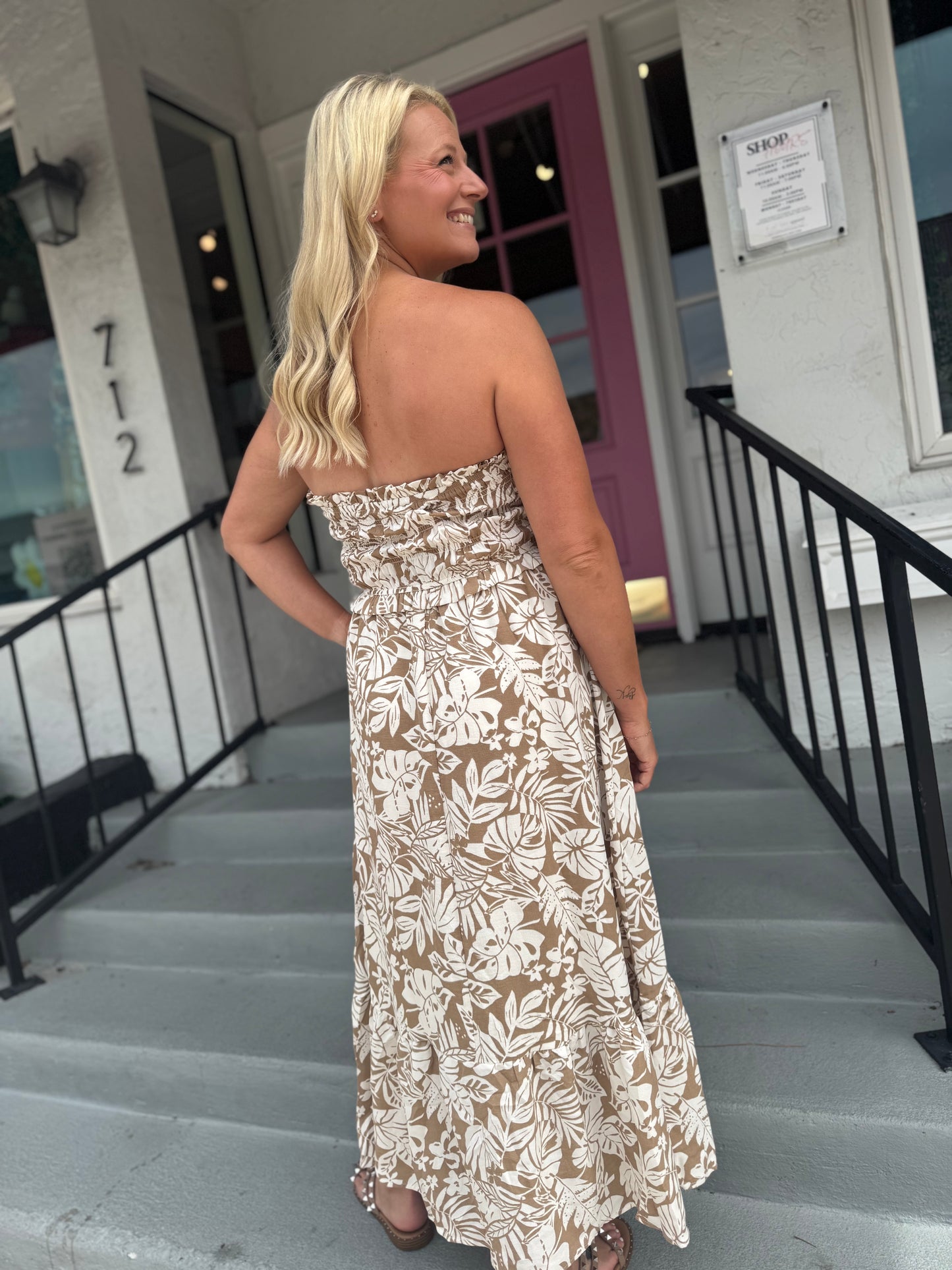 Island Glow Sundress