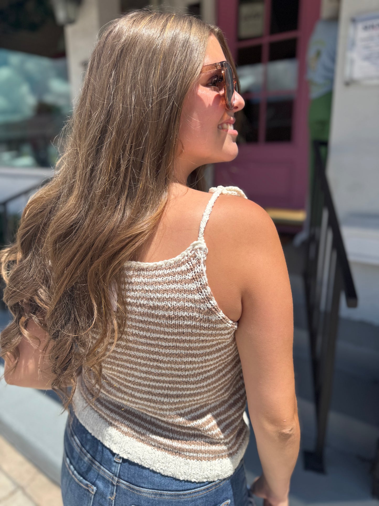 Boardwalk Breeze Crochet Cami