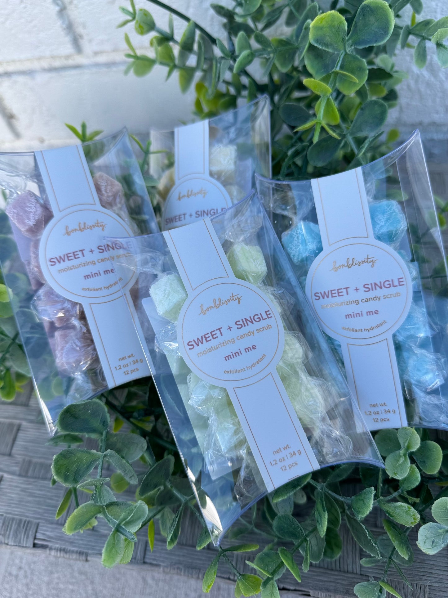 Mini Me Sugar Cube Candy Scrub by Bonblissity - Assorted
