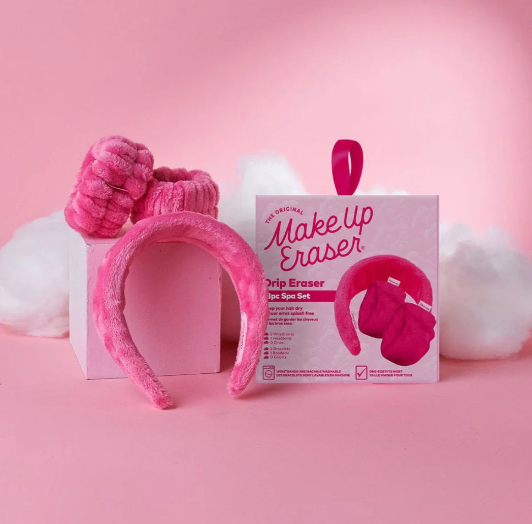 Makeup Eraser Drip 3 Pc Spa Set - 2 Colors