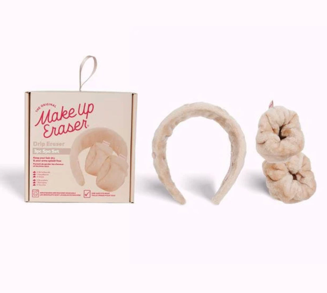 Makeup Eraser Drip 3 Pc Spa Set - 2 Colors