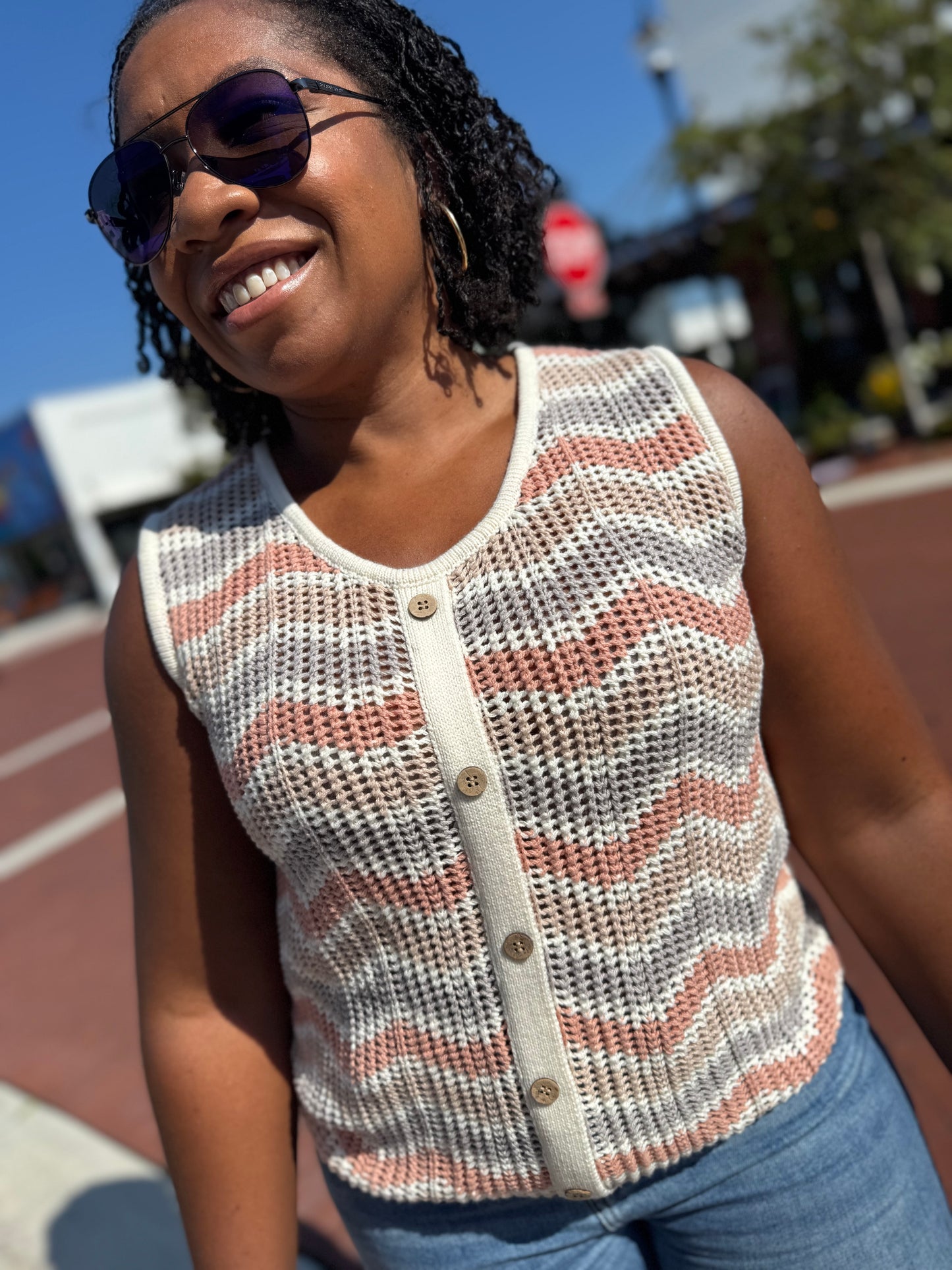 Sun Daze Crochet Tank