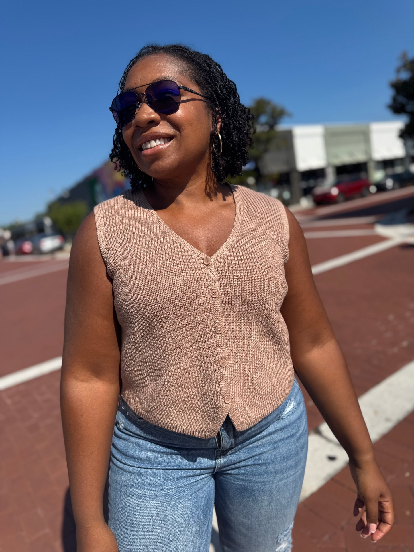 The Flirt Knit Vest