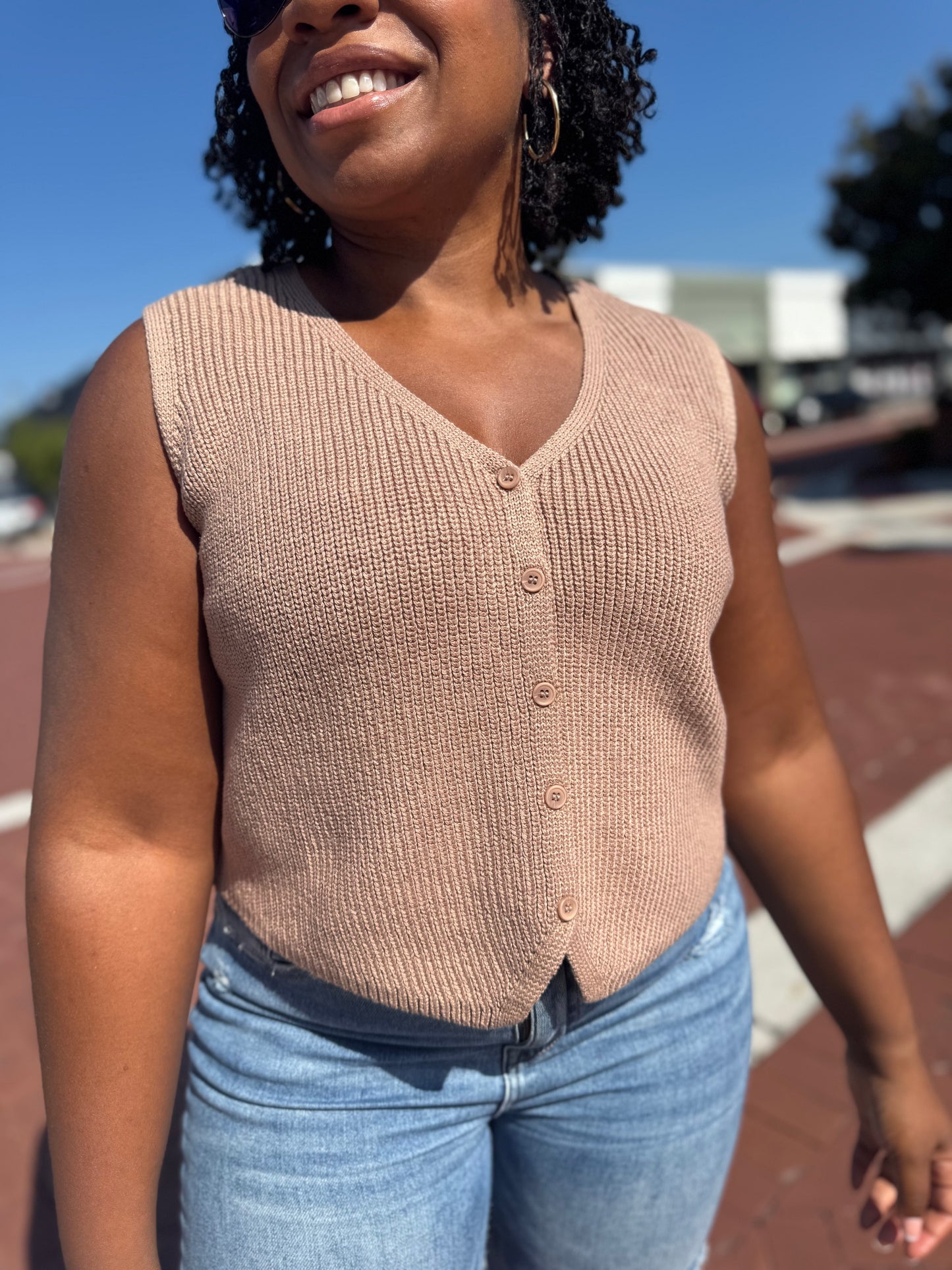The Flirt Knit Vest
