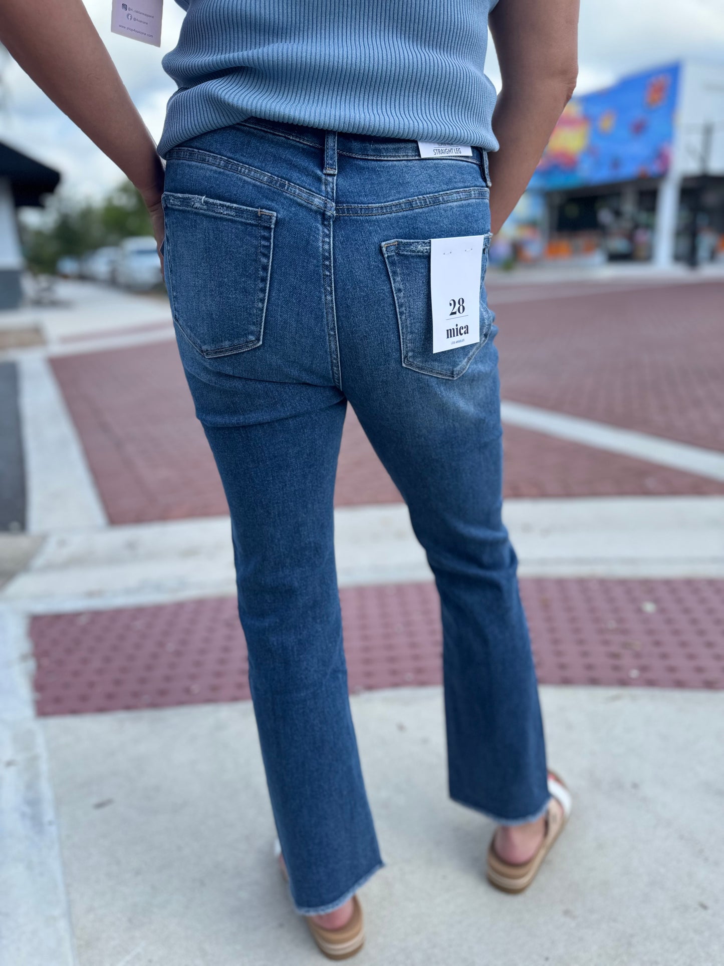The Cora Straight Leg Jeans
