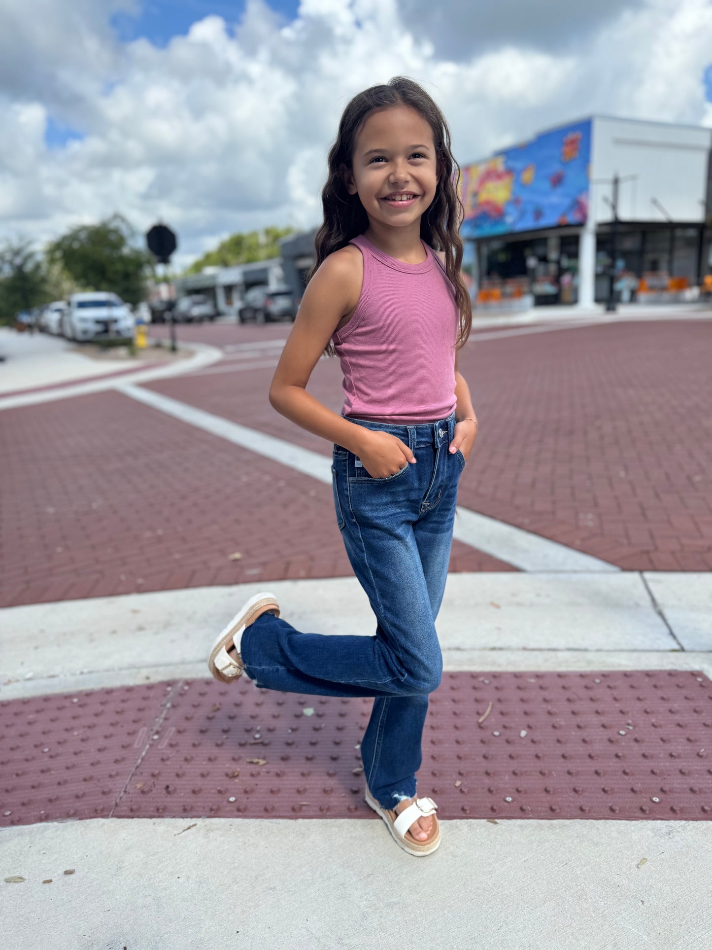 The Betty Boot Cut Jeans - YOUTH