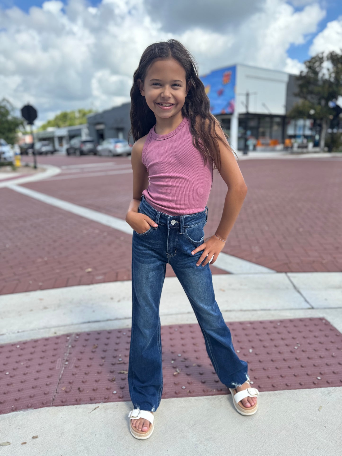 The Betty Boot Cut Jeans - YOUTH