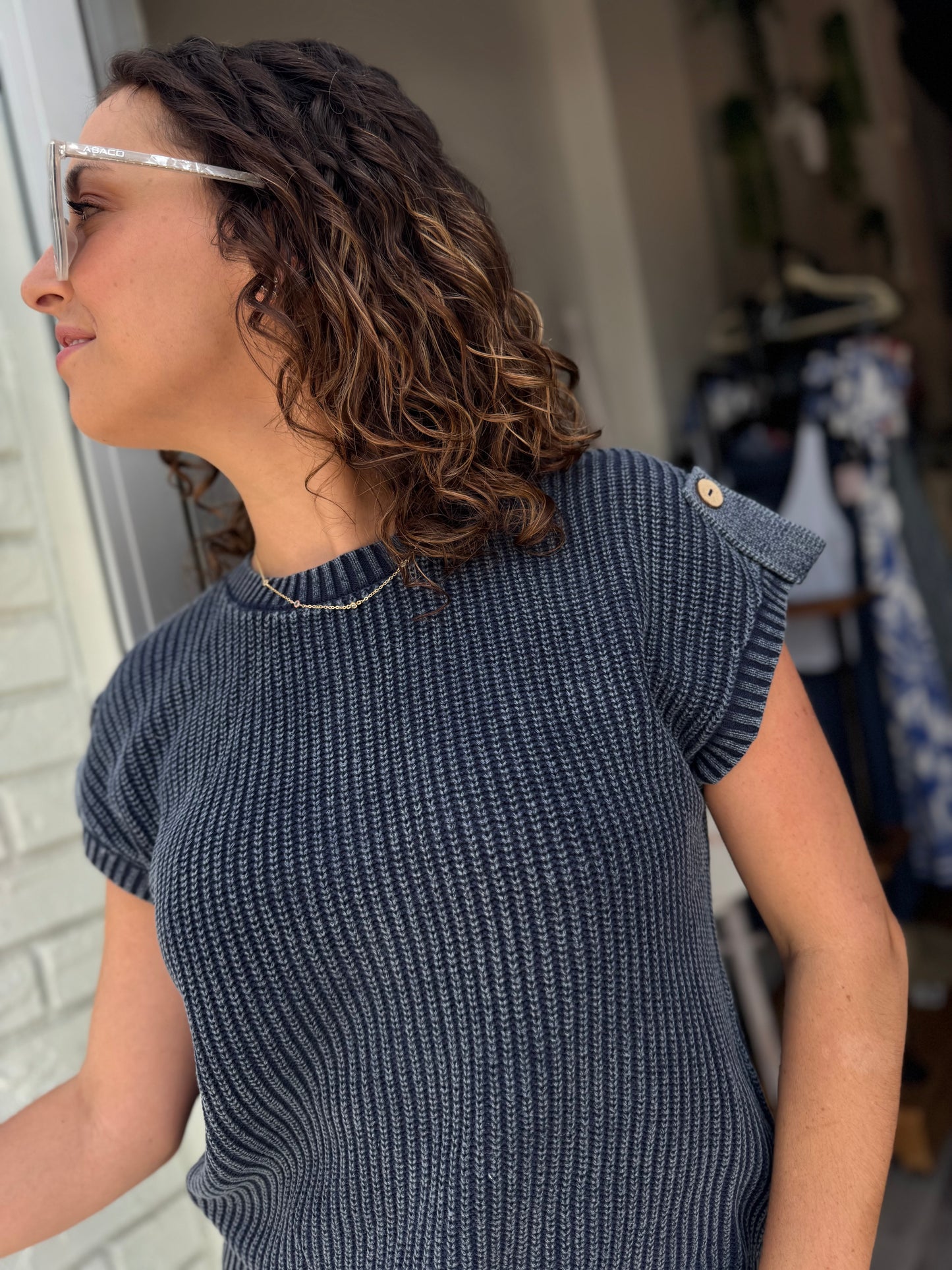 Coastal Crush Knit Top