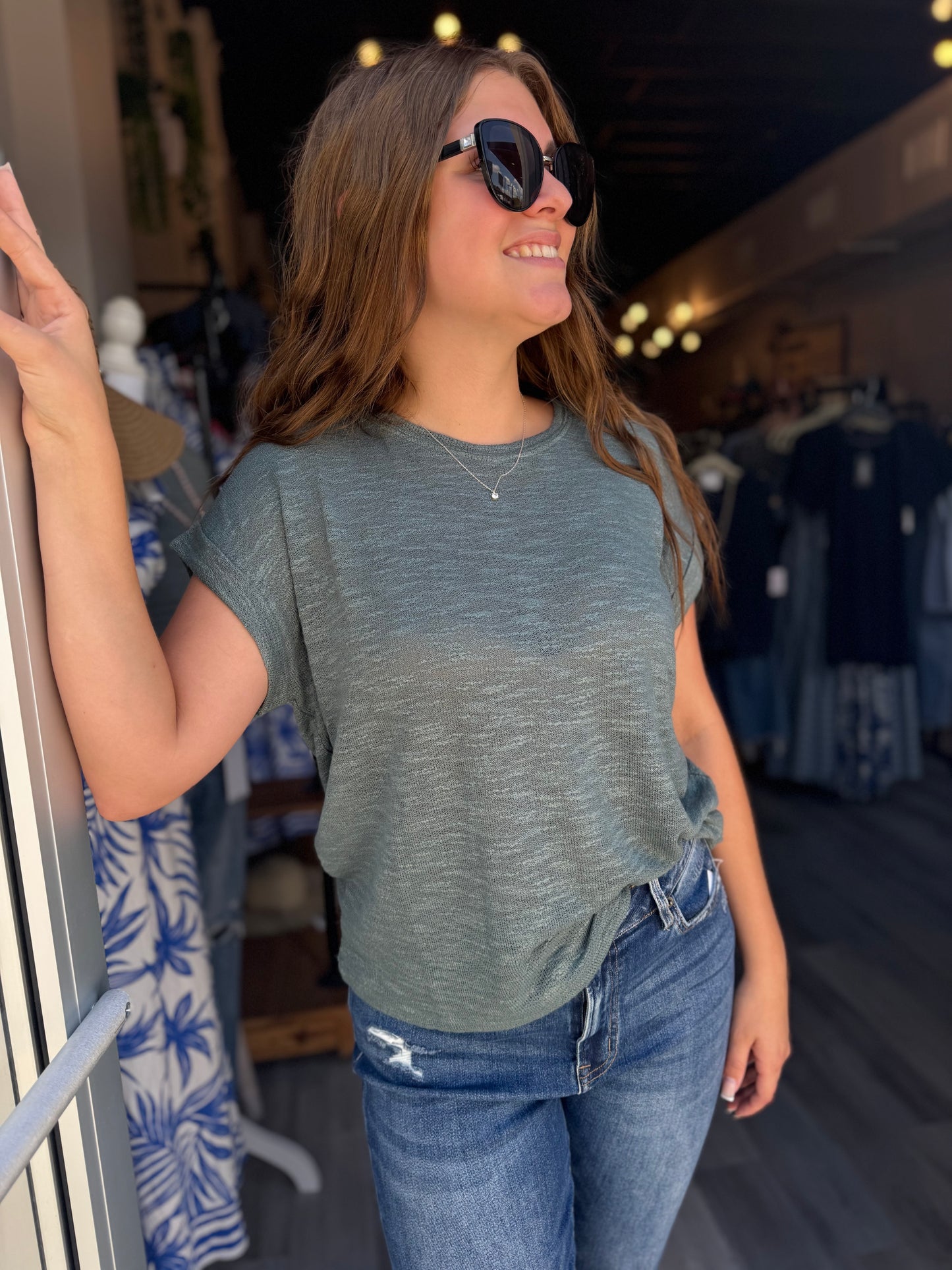 The Wander Knit Tee - 3 COLORS