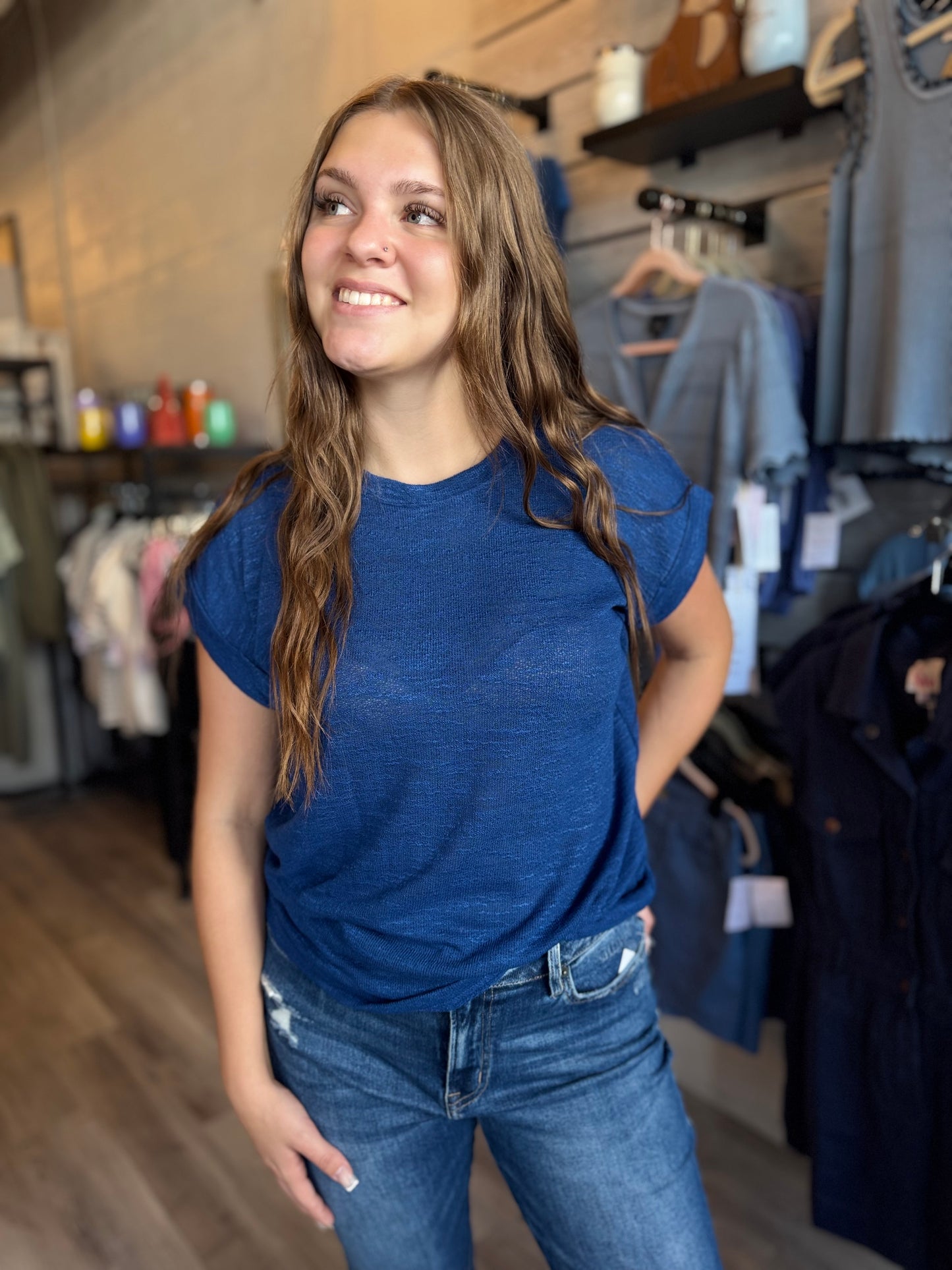 The Wander Knit Tee - 3 COLORS