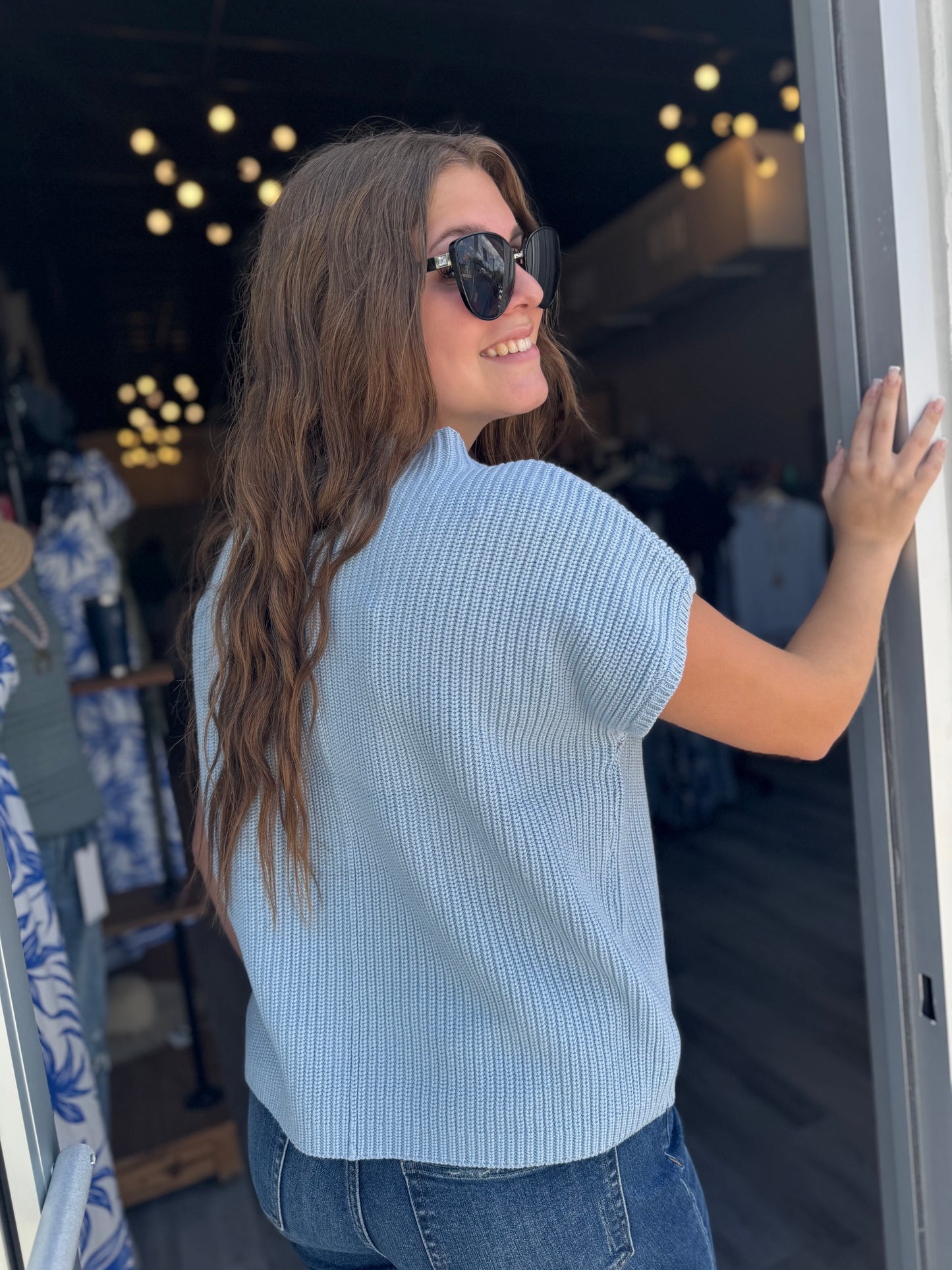 Move It Mock Neck Knit Top - 2 Colors
