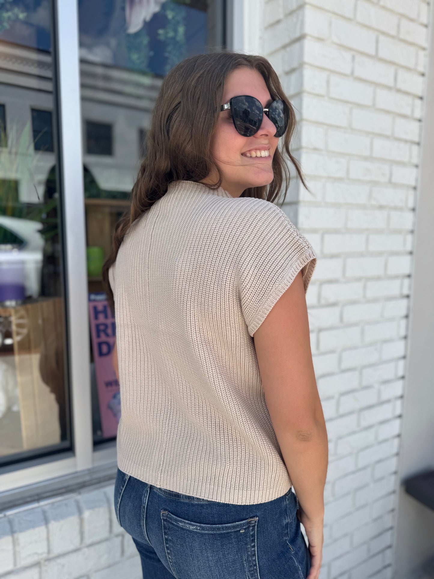 Move It Mock Neck Knit Top - 2 Colors