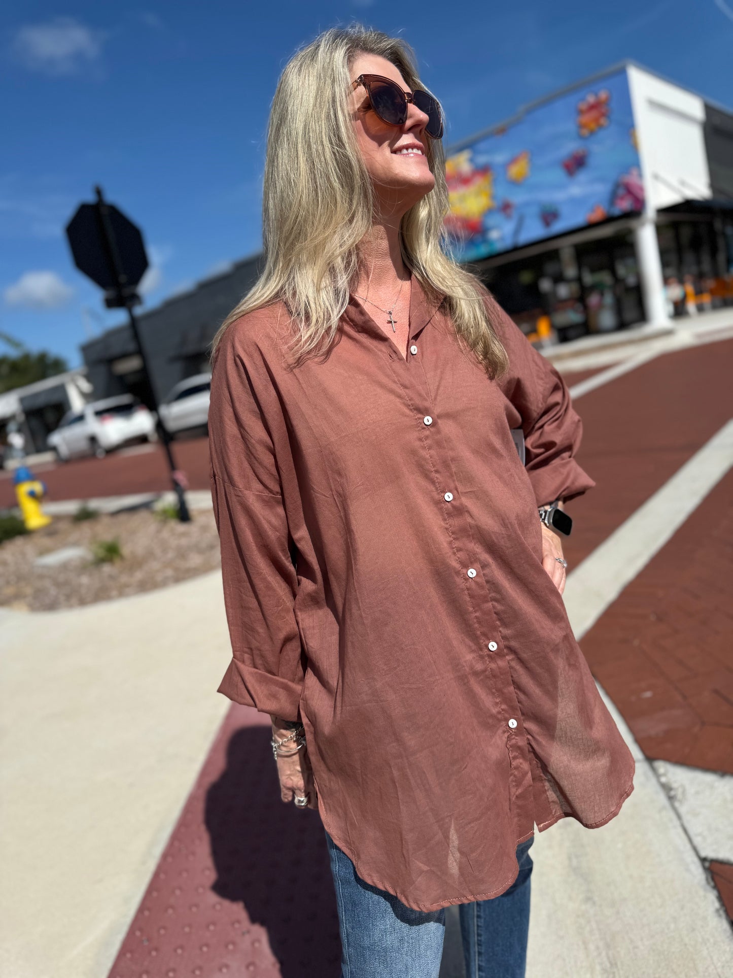 The Fall Flow Tunic Top