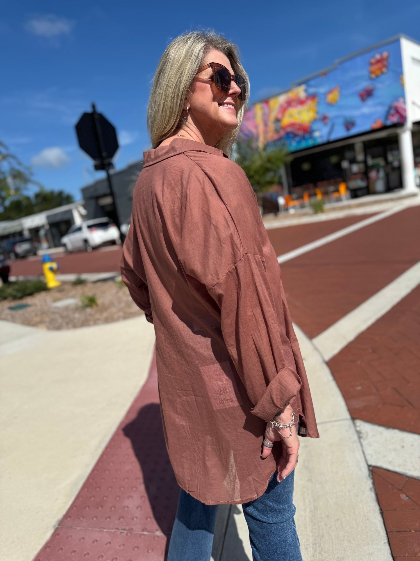 The Fall Flow Tunic Top