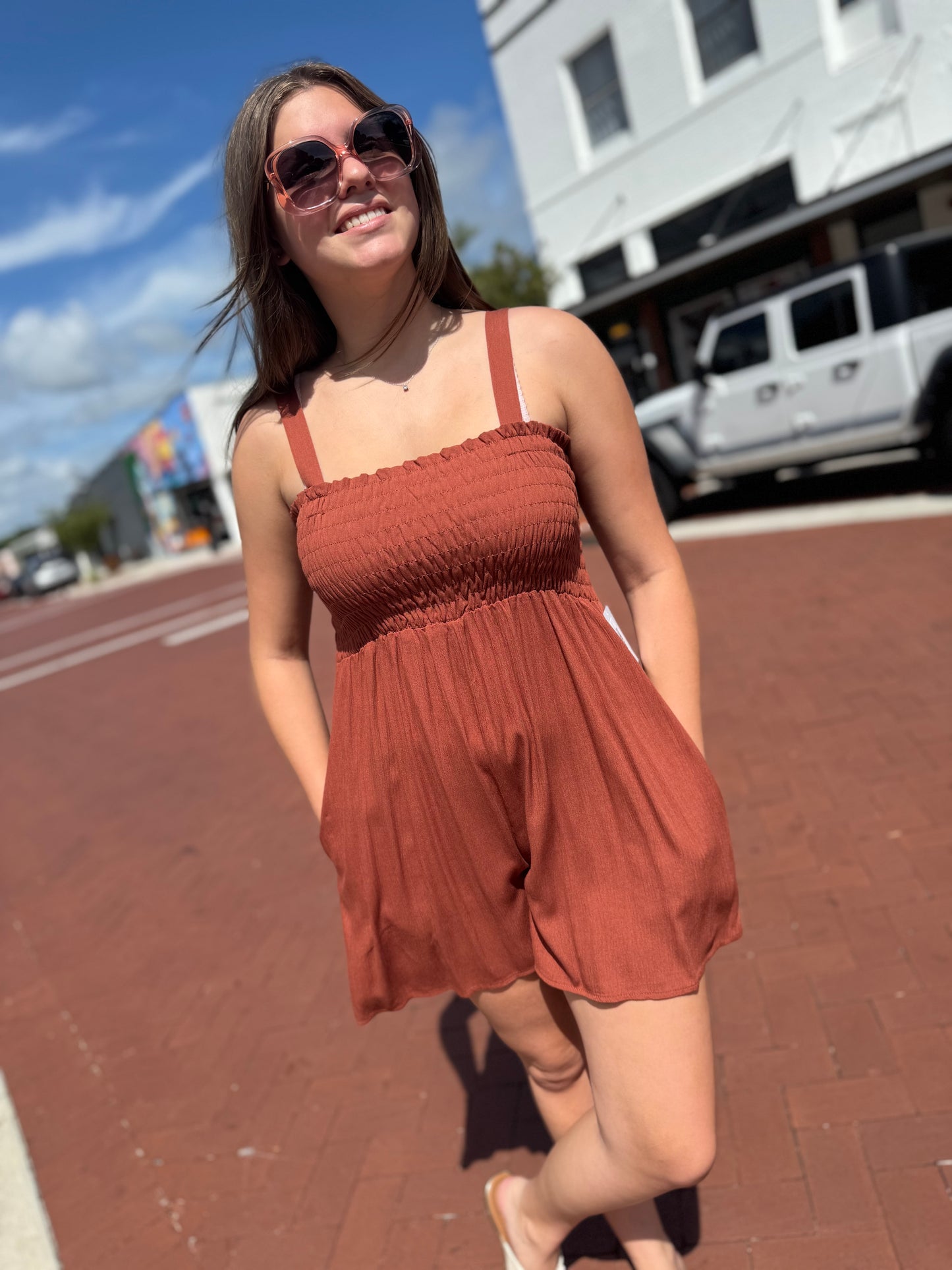 The Autumn Glow Romper