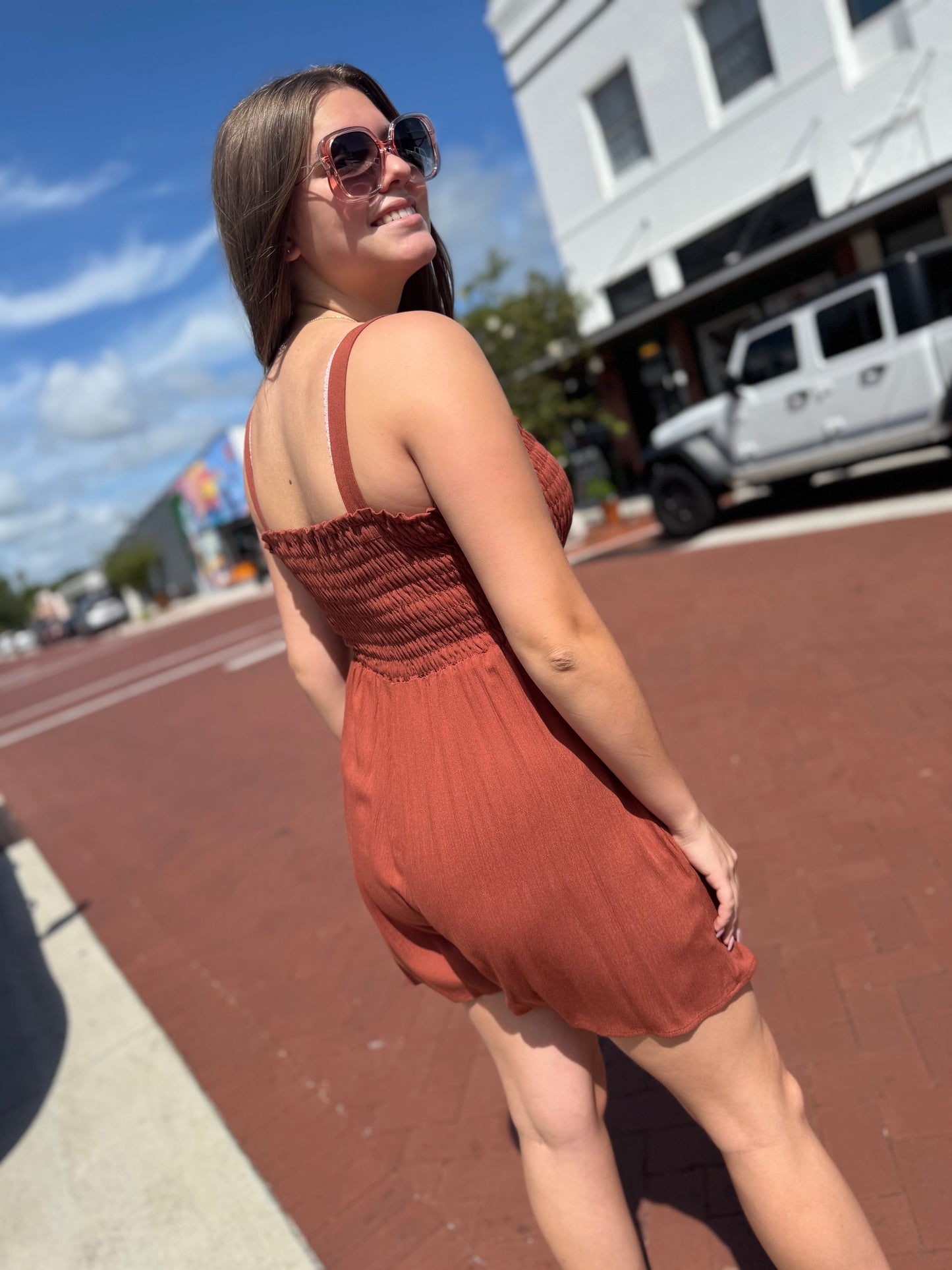 The Autumn Glow Romper