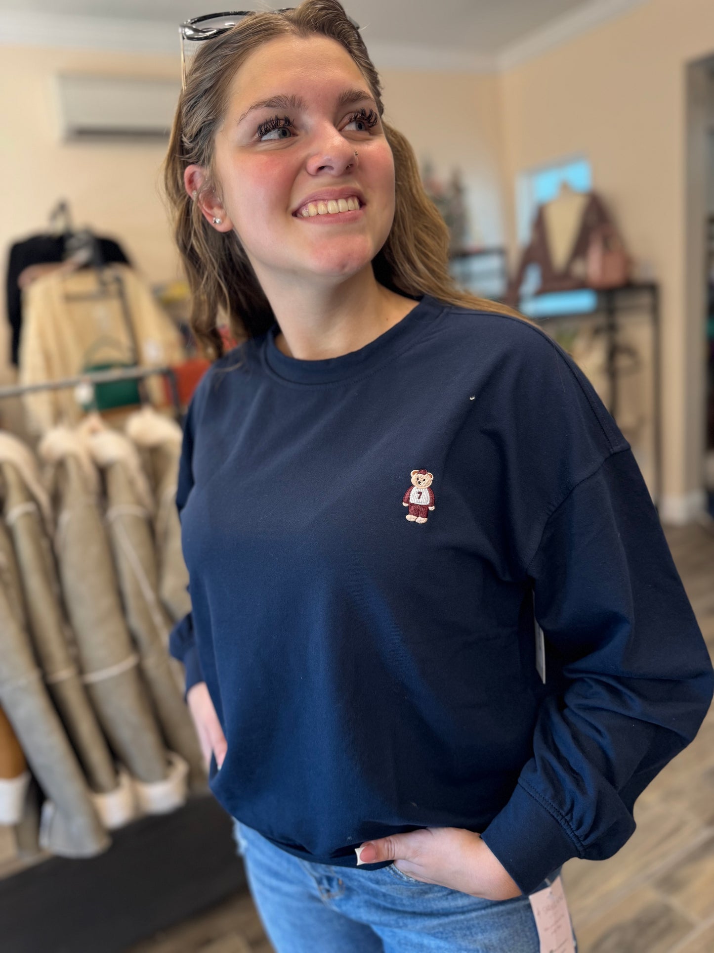 Teddy Bear Hugs Sweatshirt (DB)