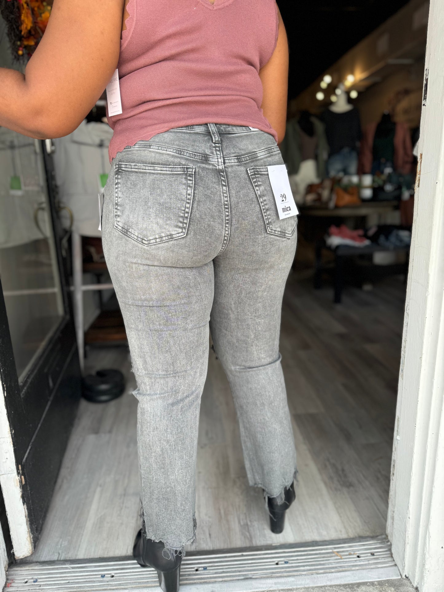 The Henny Kick Flare Jeans