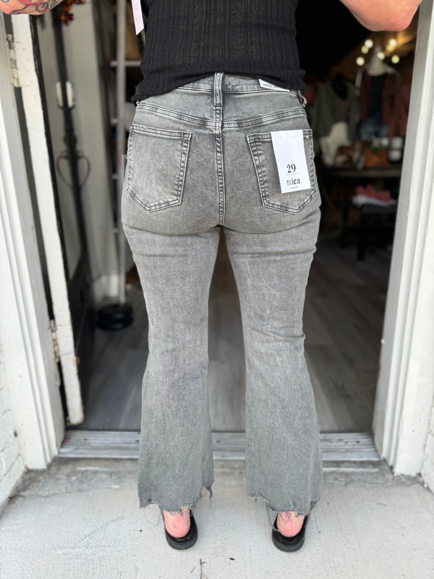 The Henny Kick Flare Jeans