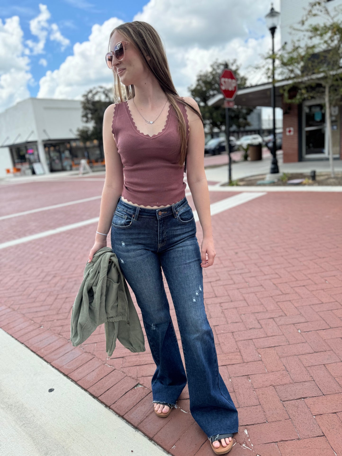 The Stassi Flare Jeans