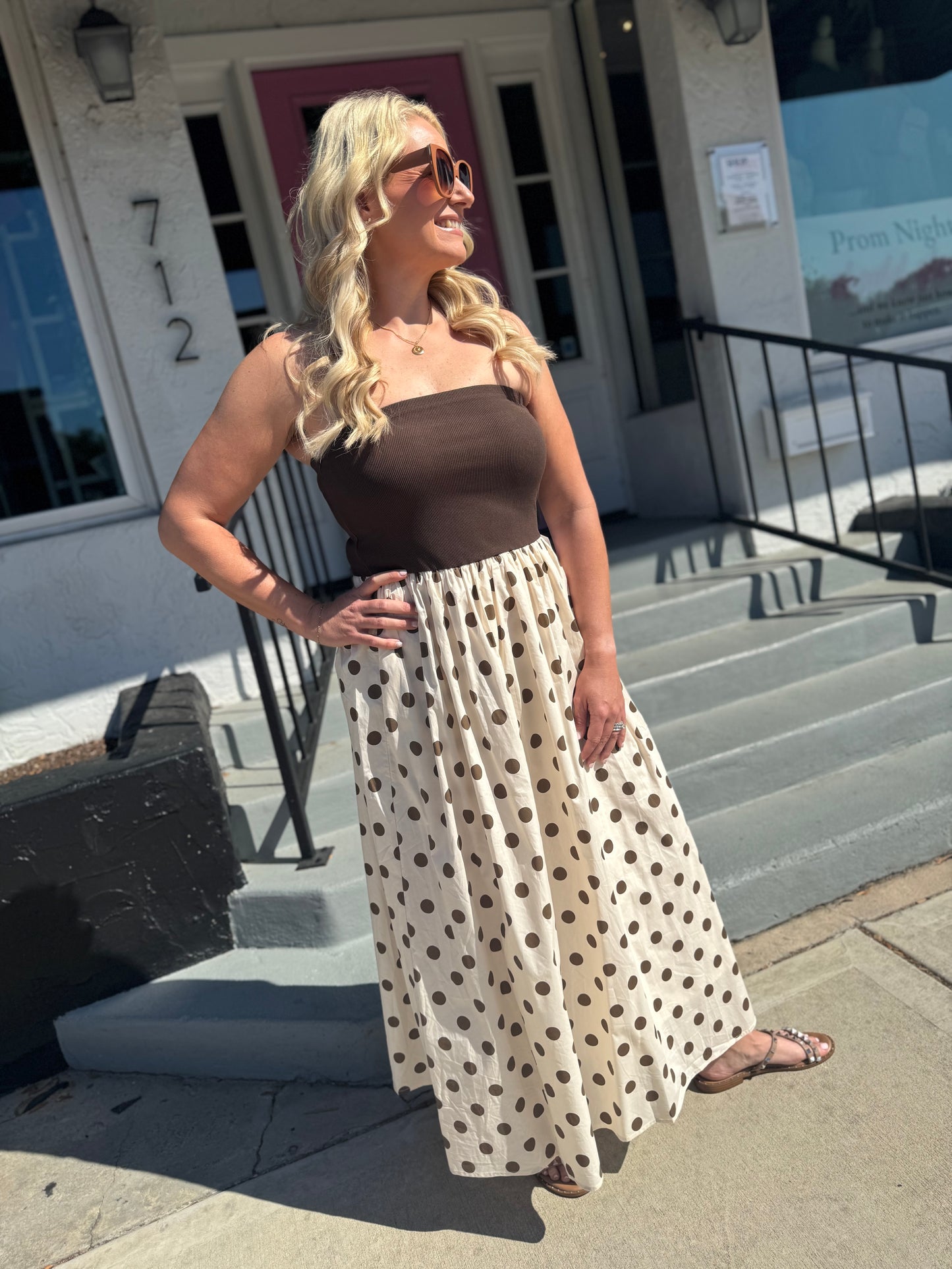 Dot Your Day Maxi Dress