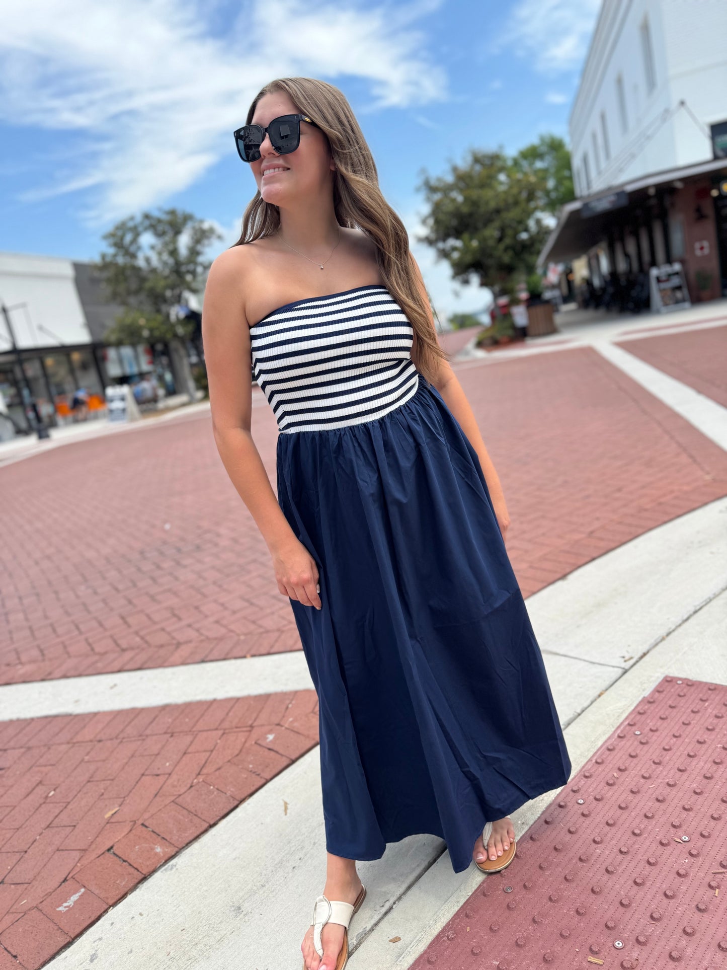 The Coastal Run Midi Dress