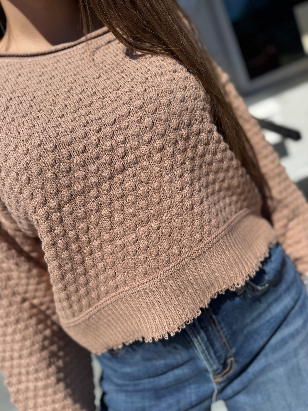 Cinnamon Sugar Knit Top