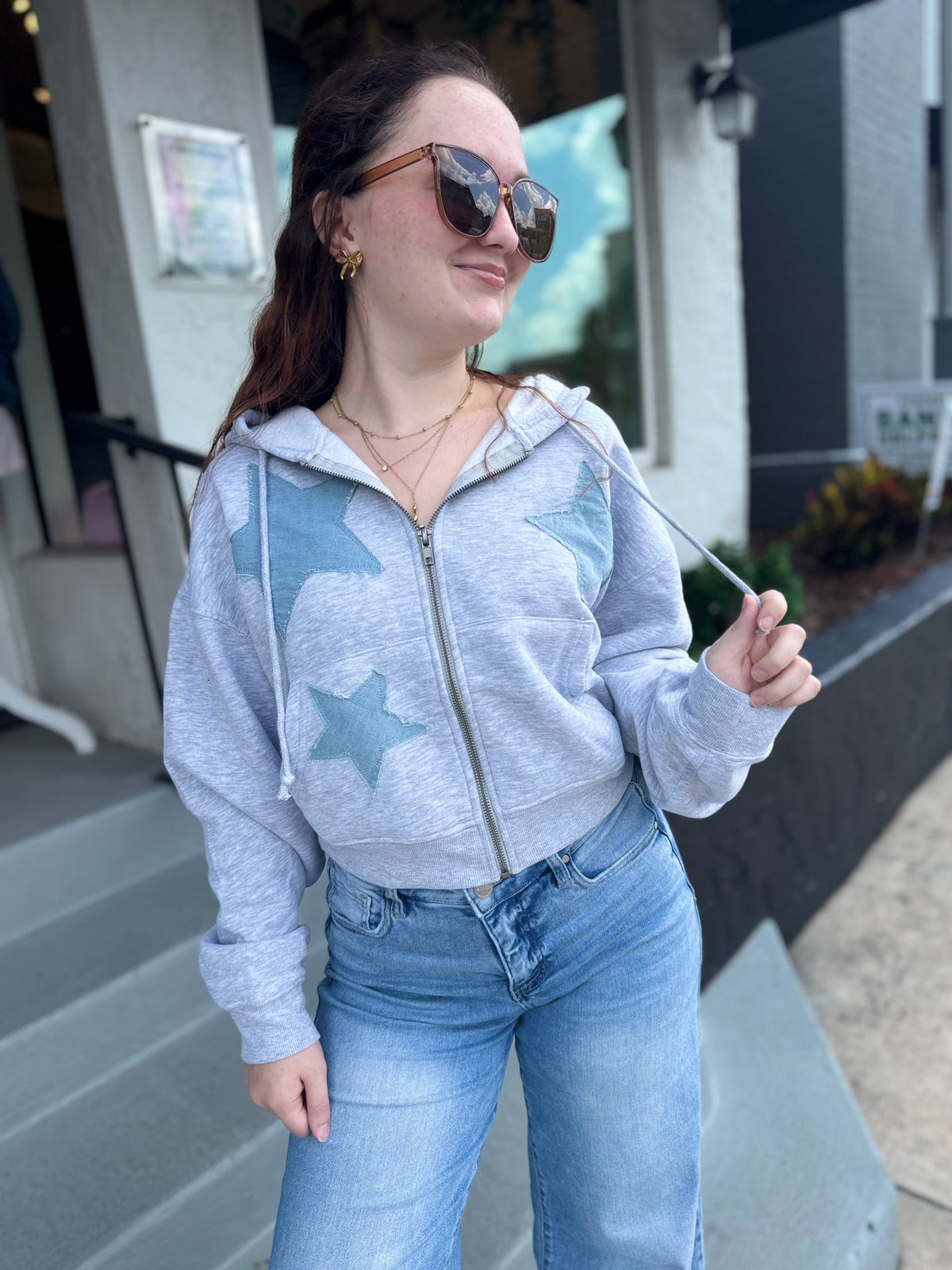 Star Power Zip Up Jacket