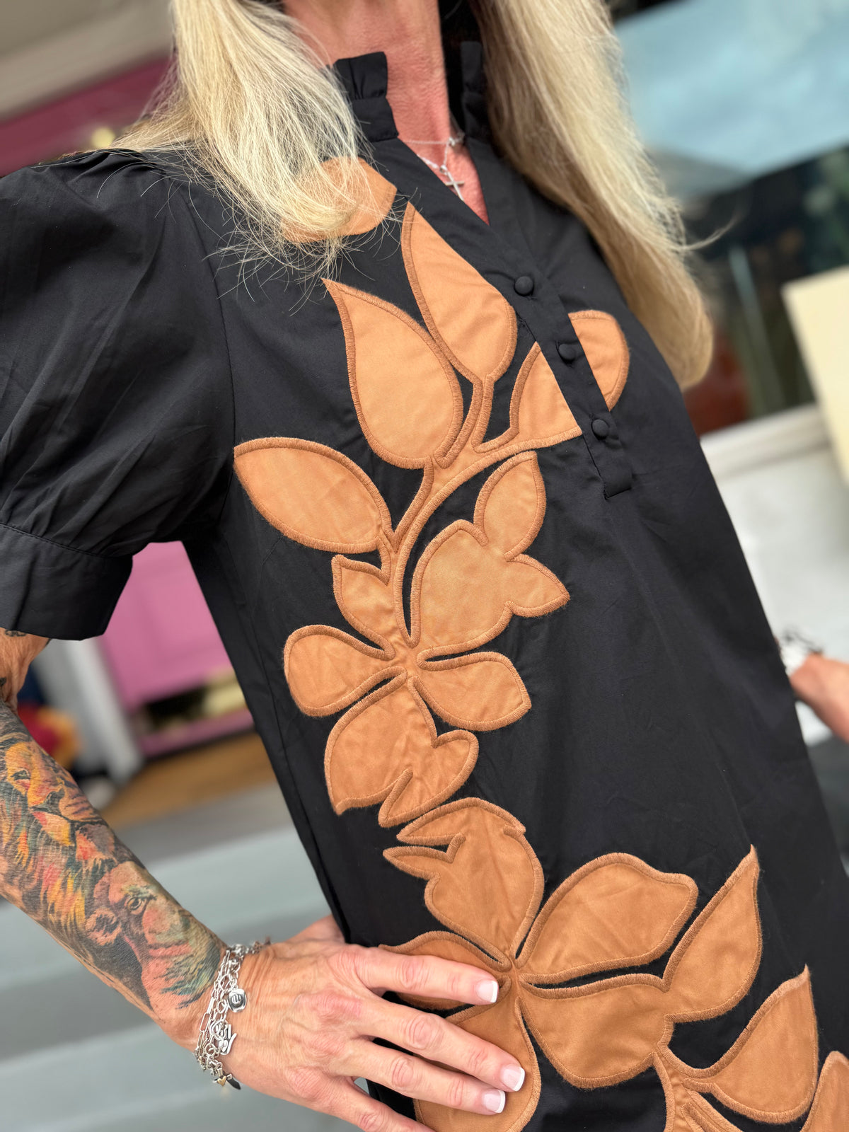 Leaf Me Looking Cute Mini Dress
