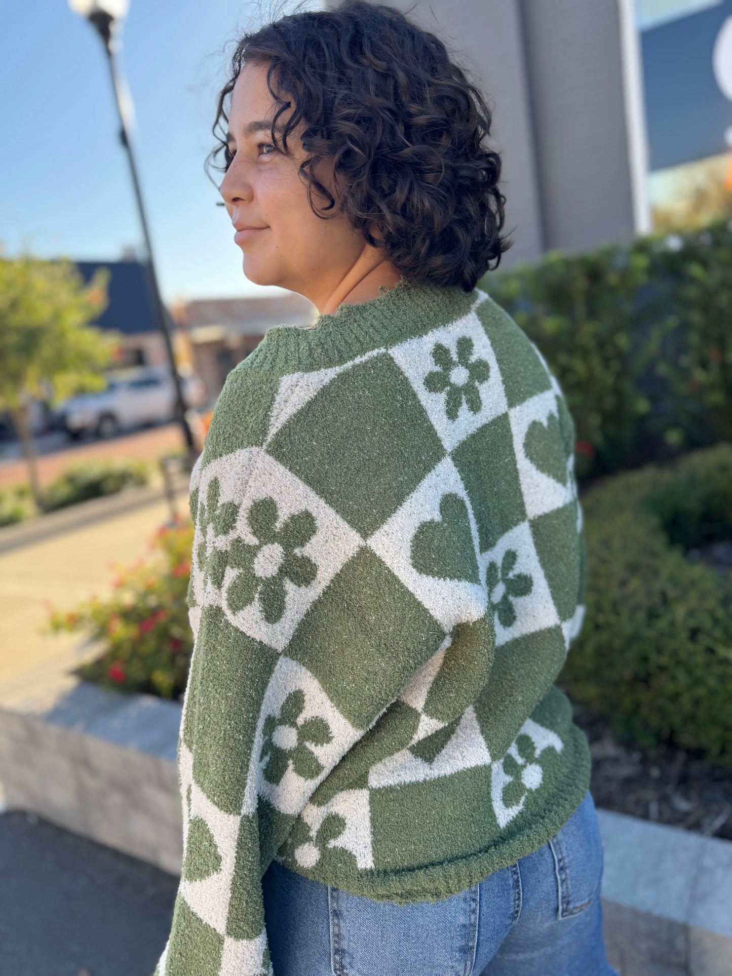 The Frosted Bloom Sweater