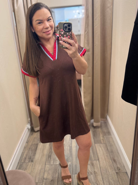 Varsity Darling Mini Dress