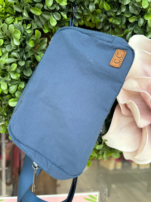 C.C. Waterproof Belt Bag - Navy