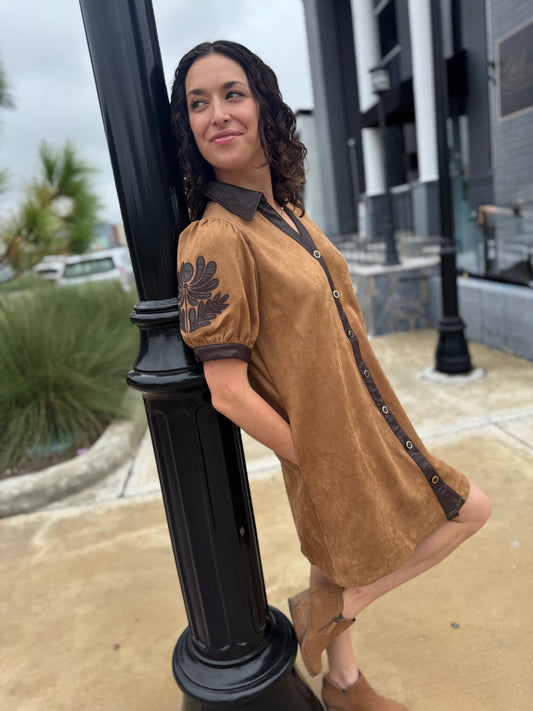 Golden Hour Mini Dress