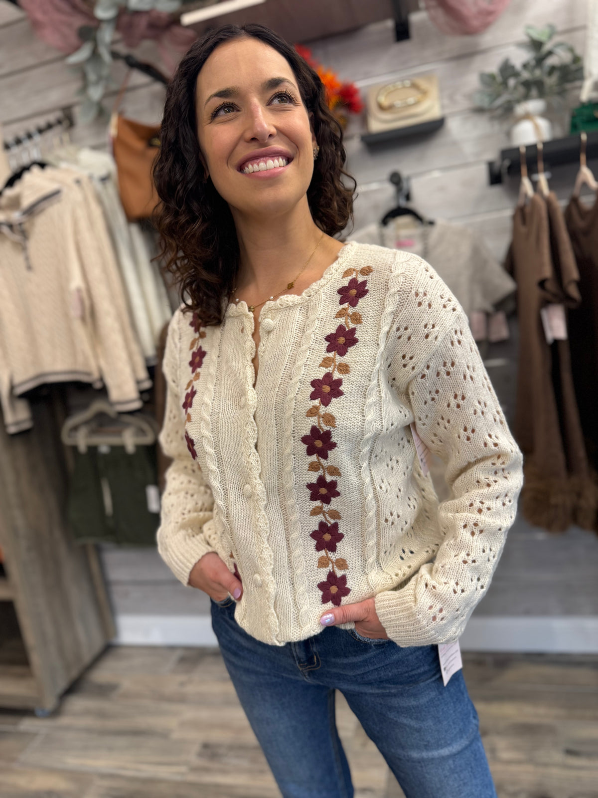 Harvest Bloom Cardigan
