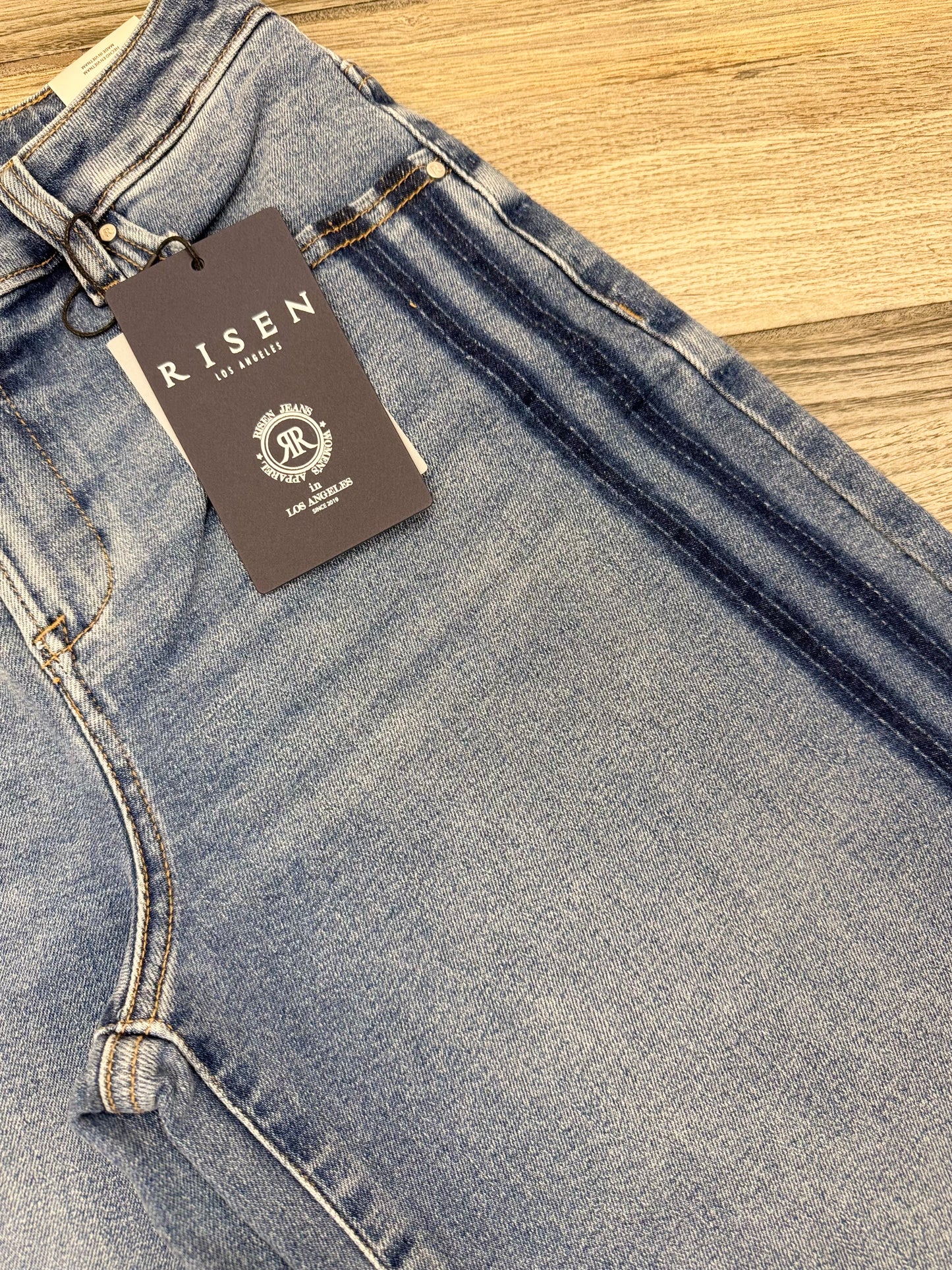The Sissy Striped Wide Leg Jeans