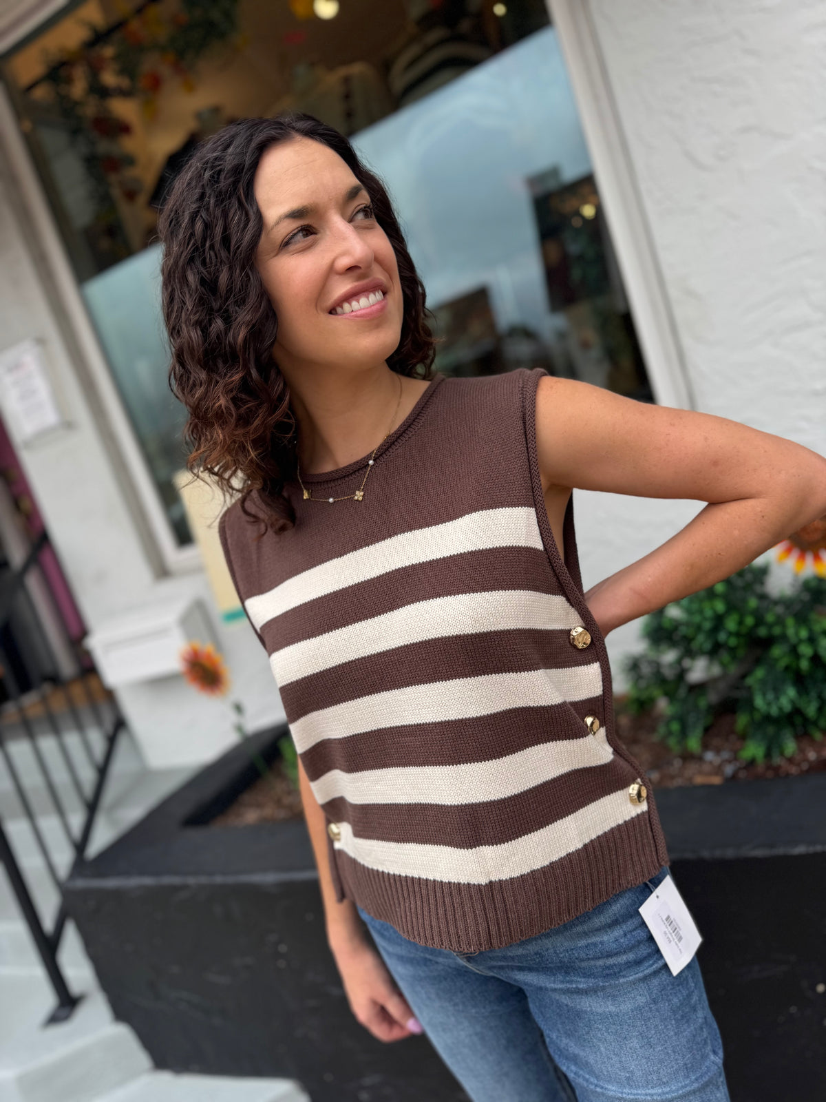 Weekend Forecast Stripe Knit