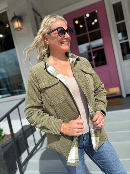 The Dusty Trails Reversible Shacket