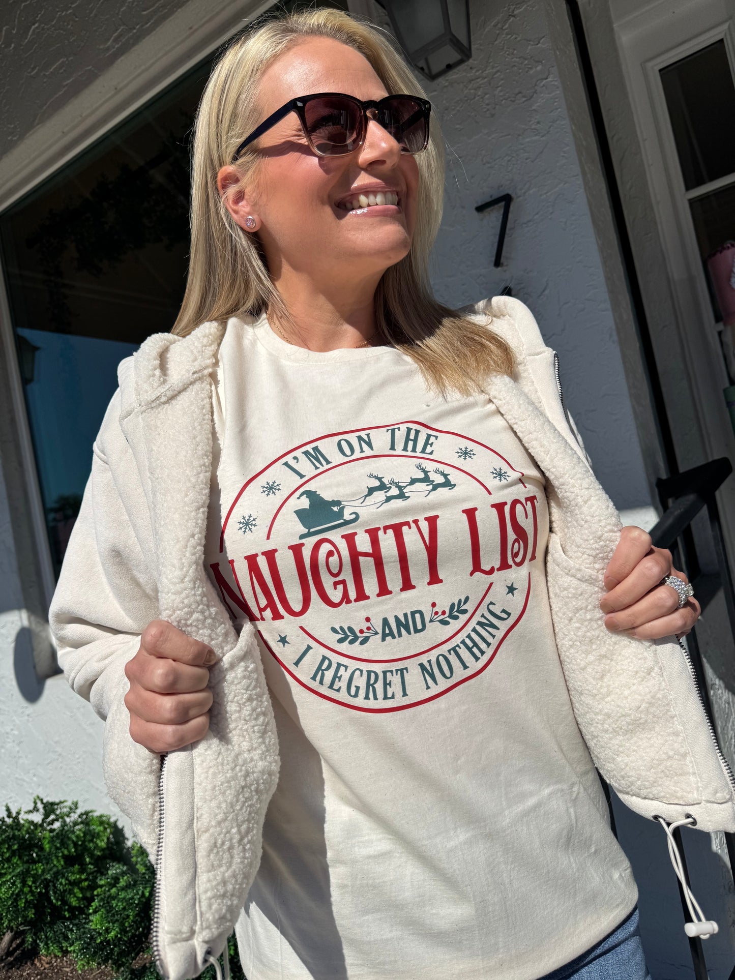 I’m On the Naughty List Tee (DB 2025)