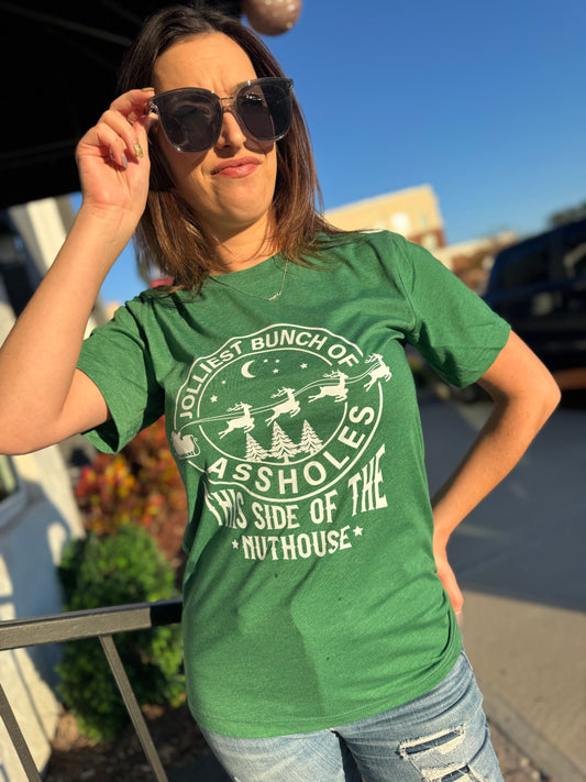 Jolliest Bunch of A**holes Tee (DB 2025)