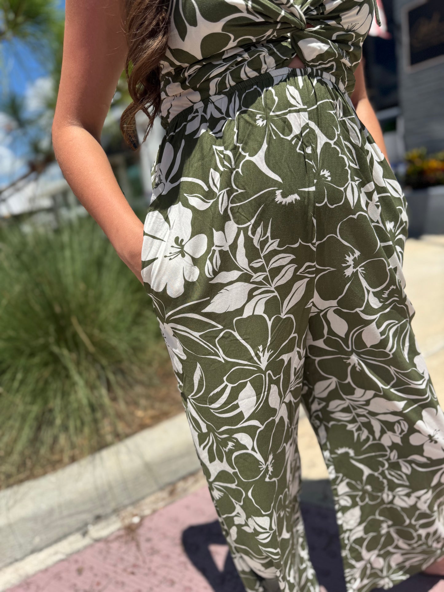 Twist & Turn Halter Jumpsuit