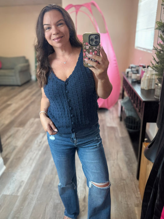 Buttoned by the Bay Tank