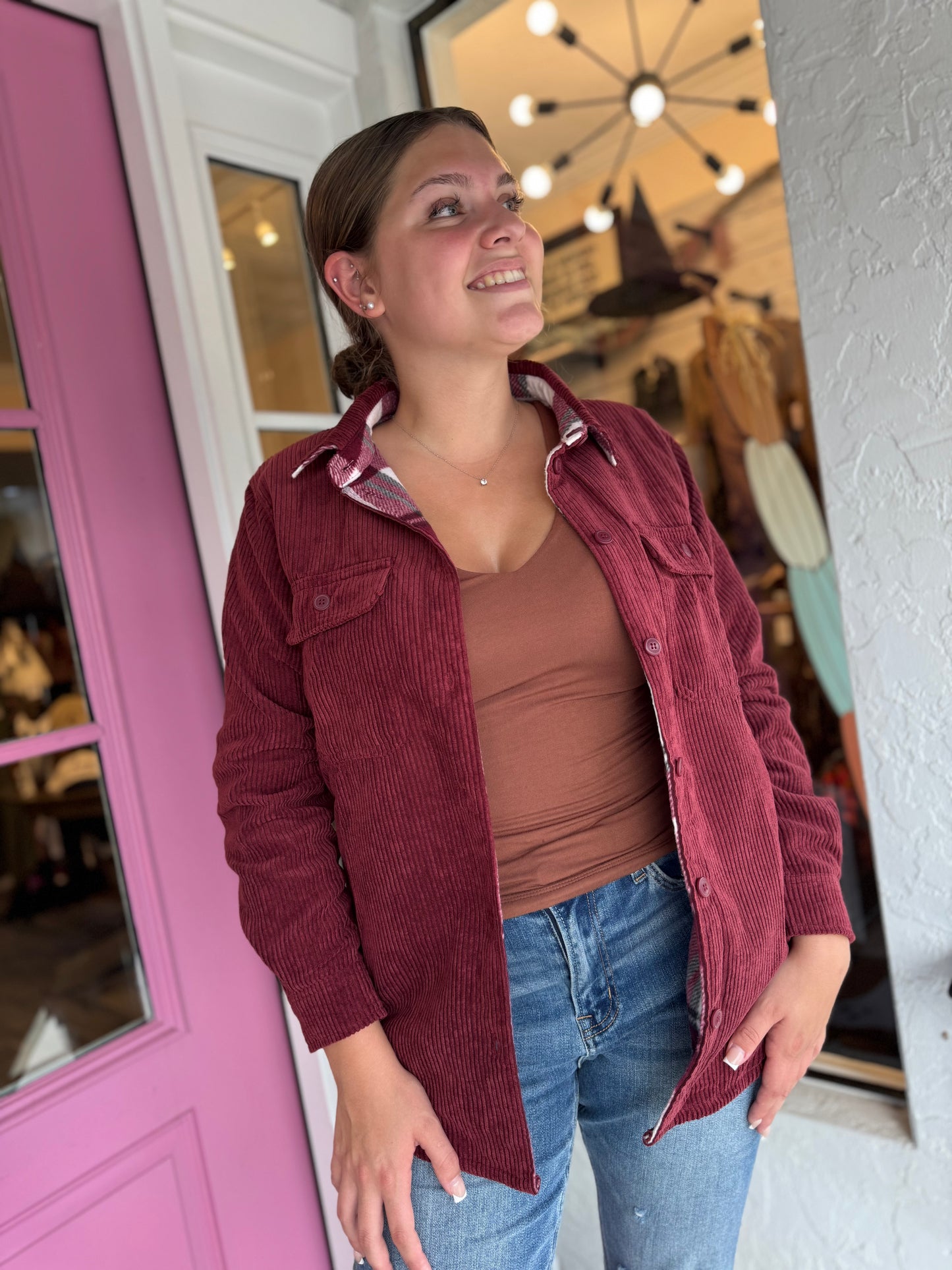 The Dusty Trails Reversible Shacket