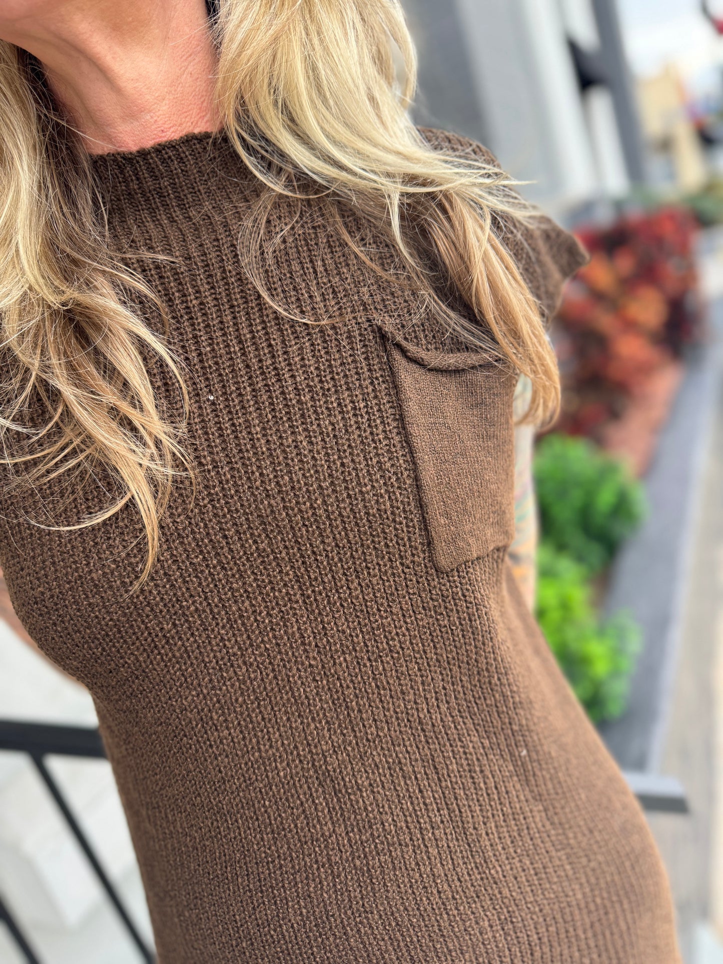 Cozy Chic Mock Neck Sweater Dress - 3 Colors