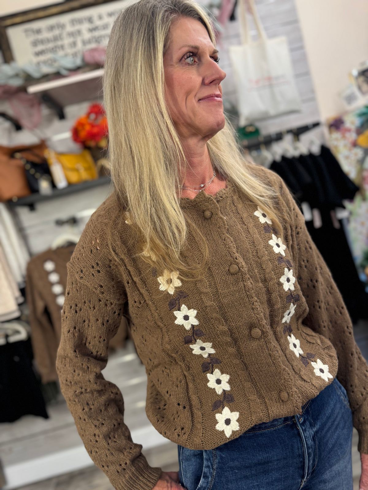 Harvest Bloom Cardigan